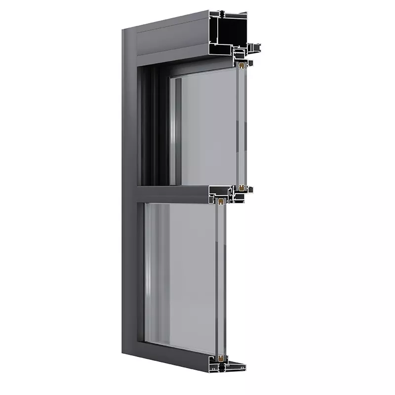 Janela de toldo de alumínio duplo elétrico